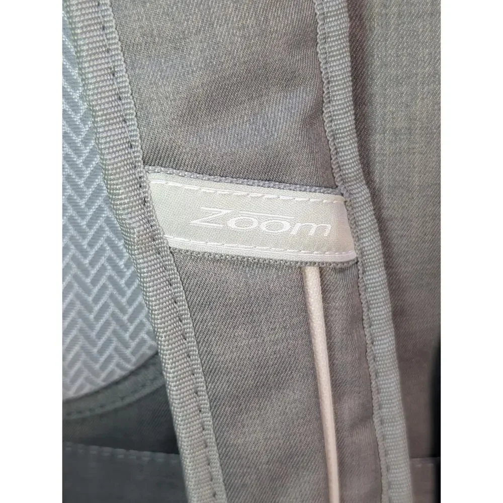 Leed's ZOOM Laptop Backpack Gray LINQ Corporate Logo New With Tags Travel Bag